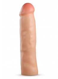 Телесная насадка-удлинитель Vindicate - 21,6 см. - Blush Novelties - в Евпатории купить с доставкой