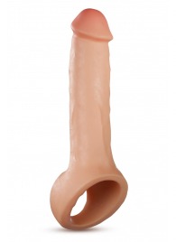 Телесная насадка-удлинитель Thrive 8.75 Inch Realistic Penis Extender Sleeve - 22,2 см. - Blush Novelties - в Евпатории купить с доставкой
