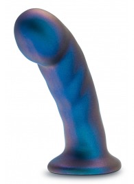 Синяя насадка-фаллоимитатор Rebellion 5.75 Inch Pegging Dildo - 14,6 см. - Blush Novelties - купить с доставкой в Евпатории
