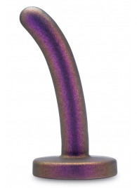 Фиолетовая насадка с гладкой поверхностью Surrender 4.75 Inch Beginner Pegging Dildo - 12 см. - Blush Novelties - купить с доставкой в Евпатории