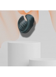 Серый сквозной мастурбатор с вибрацией Manwan Starter - Manwan - в Евпатории купить с доставкой