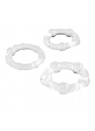 Набор из 3 эрекционных прозрачных колец - Boys of Toys - в Евпатории купить с доставкой