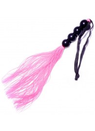Розовая силиконовая плеть - 35,5 см. - Boys of Toys - купить с доставкой в Евпатории