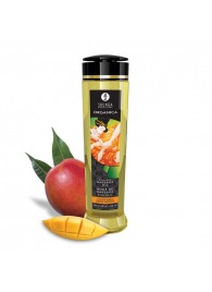 Массажное масло для тела Luscious Mango с ароматом манго - 240 мл. - Shunga - купить с доставкой в Евпатории