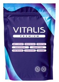 Презервативы VITALIS Premium Сomfort Plus анатомической формы - 15 шт. - Vitalis - купить с доставкой в Евпатории