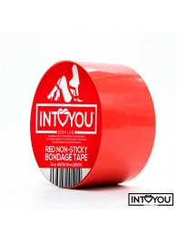 Красный скотч для фиксации Non-Sticky Bondage Tape - 15 м. - Intoyou - купить с доставкой в Евпатории