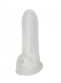 Белый фаллоудлинитель Striker - 13,5 см. - Lola Games - в Евпатории купить с доставкой