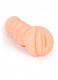 Телесный мастурбатор-вагина с эрекционными кольцами в комплекте - Sexy Girl - в Евпатории купить с доставкой