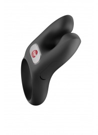 Черное эрекционное виброкольцо Nos - Fun Factory - в Евпатории купить с доставкой