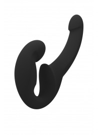 Черный безремневой страпон Share Lite - Fun Factory - купить с доставкой в Евпатории