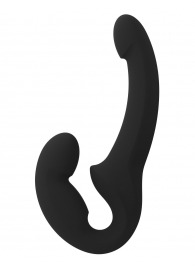 Черный безремневой страпон Share Lite - Fun Factory - купить с доставкой в Евпатории