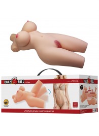 Телесный мастурбатор-торс Tiffany - Baile - в Евпатории купить с доставкой