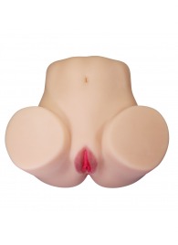 Телесный мастурбатор Julia с 2 любовными каналами - Baile - в Евпатории купить с доставкой