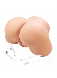 Телесный мастурбатор Olivia с 2 любовными отверстиями - Baile - в Евпатории купить с доставкой