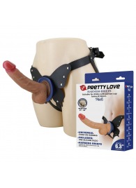 Поясной страпон Wells: трусики в форме бабочки и фаллоимитатор-насадка - Baile - купить с доставкой в Евпатории