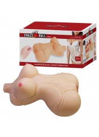 Телесный мастурбатор-торс Diana - Baile - в Евпатории купить с доставкой