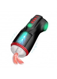 Интерактивный мастурбатор Raven с вакуумом, вибрацией и подсветкой - Shots Media BV - в Евпатории купить с доставкой