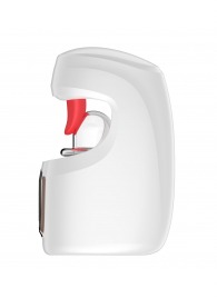 Белый мастурбатор с язычком и возвратно-поступательными движениями - Secwell - в Евпатории купить с доставкой