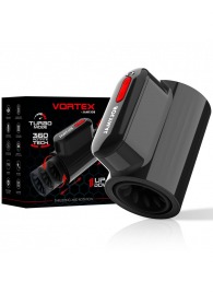 Черный автоматический мастурбатор с режимами поступательных движений и ротации - JAMYJOB - в Евпатории купить с доставкой