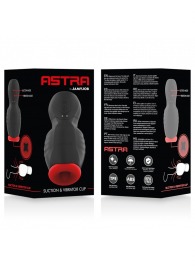 Черно-красный мастурбатор с вибрацией и всасыванием - JAMYJOB - в Евпатории купить с доставкой