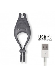 Черное эрекционное виброкольцо с управлением через приложение - Oninder - в Евпатории купить с доставкой