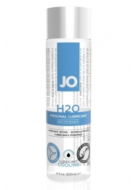 Охлаждающий лубрикант на водной основе JO Personal Lubricant H2O COOLING - 120 мл. - System JO - купить с доставкой в Евпатории