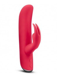 Красный перезаряжаемый вибромассажёр VILAIN BIANCA BERRY - 18 см. - Blush Novelties