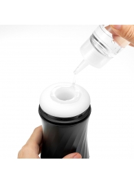 Мастурбатор с регулируемой плотностью обхвата Custom Strength CUP Twist Ripple - Tenga - в Евпатории купить с доставкой