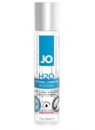 Возбуждающий лубрикант на водной основе JO Personal Lubricant H2O Warming - 30 мл. - System JO - купить с доставкой в Евпатории