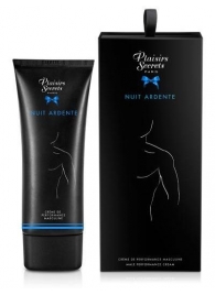 Возбуждающий крем для мужчин Nuit Ardente Creme Performante Plaisirs Secrets - 60 мл. - Plaisir Secret - купить с доставкой в Евпатории