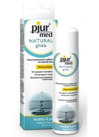 Нейтральный лубрикант на водной основе pjur MED Natural glide - 100 мл. - Pjur - купить с доставкой в Евпатории