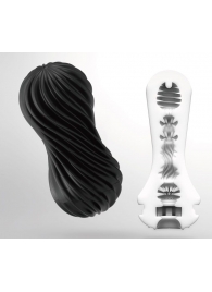 Мастурбатор FLEX Rocky Black с плотным рельефом - Tenga - в Евпатории купить с доставкой