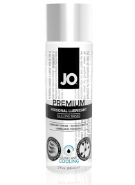 Охлаждающий лубрикант на силиконовой основе JO Personal Premium Lubricant Cooling - 60 мл. - System JO - купить с доставкой в Евпатории