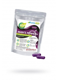 Капсулы для мужчин Man s Power+ с гранулированным семенем - 2 капсулы (0,35 гр.) - SuperCaps - купить с доставкой в Евпатории