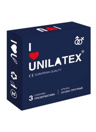 Ультрапрочные презервативы Unilatex Extra Strong - 3 шт. - Unilatex - купить с доставкой в Евпатории