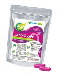 Возбуждающие капсулы Ladys Life - 2 капсулы (0,35 гр.) - SuperCaps - купить с доставкой в Евпатории