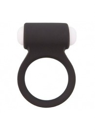 Чёрное эрекционное виброкольцо LIT-UP SILICONE STIMU RING 3 BLACK - Dream Toys - в Евпатории купить с доставкой