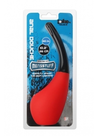 Анальный душ MENZSTUFF 310ML ANAL DOUCHE RED/BLACK - Dream Toys - купить с доставкой в Евпатории