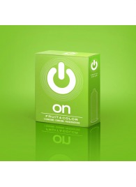 Цветные ароматизированные презервативы ON) Fruit   Color - 3 шт. - ON) - купить с доставкой в Евпатории