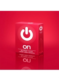 Супертонкие презервативы ON) Super Thin - 3 шт. - ON) - купить с доставкой в Евпатории