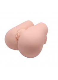 Реалистичный мастурбатор с вибрацией и двумя тоннелями - вагиной и анусом - Baile - в Евпатории купить с доставкой