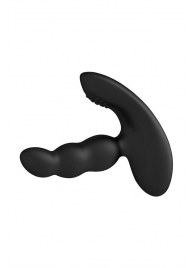 Черный силиконовый стимулятор простаты Levett Nitoc с пультом ДУ - Levett - в Евпатории купить с доставкой