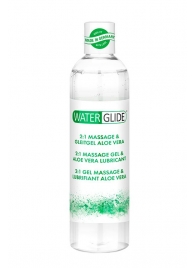 Гель-смазка 2-в-1 MASSAGE   LUBRICANT ALOE VERA - 300 мл. - Waterglide - купить с доставкой в Евпатории