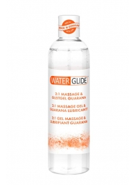 Гель-смазка 2-в-1 MASSAGE   LUBRICANT GUARANA - 300 мл. - Waterglide - купить с доставкой в Евпатории