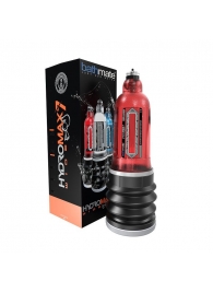 Красная гидропомпа HydroMAX7 Wide Boy - Bathmate - в Евпатории купить с доставкой