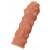Телесная реалистичная насадка KOKOS Extreme Sleeve 11 с дополнительной стимуляцией - 12,7 см. - KOKOS - в Евпатории купить с доставкой