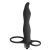 Черная вибронасадка для двойного проникновения Flirtini - 15,9 см. - Lola Games - купить с доставкой в Евпатории