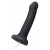 Черный фаллос с имитацией эякуляции Silicon Cum Dildo L - 19,6 см. - Strap-on-me - купить с доставкой в Евпатории