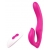 Ярко-розовый безремневой страпон REMOTE DOUBLE DIPPER - 22 см. - Dream Toys - купить с доставкой в Евпатории