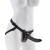 Чёрный с золотом женский страпон Designer Strap-On - Pipedream - купить с доставкой в Евпатории